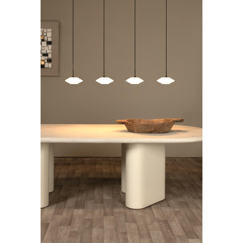 Lucide HanglampTrevor opaal - 25414/04/61